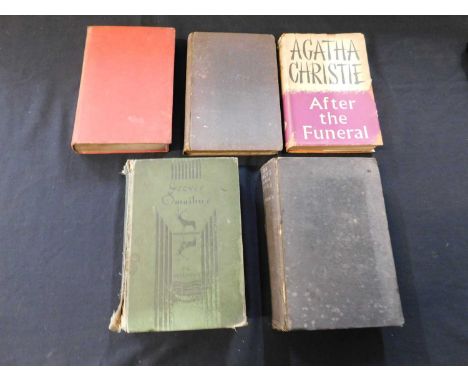 AGATHA CHRISTIE: AFTER THE FUNERAL, London, Collins for The Crime Club, 1953 first edition, inscription on ffep, original clo