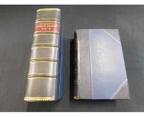 EDWARD GIBBON: THE HISTORY OF THE DECLINE AND FALL OF THE ROMAN EMPIRE, Ed H H Milman, London, Ward Lock, circa 1884, modern 