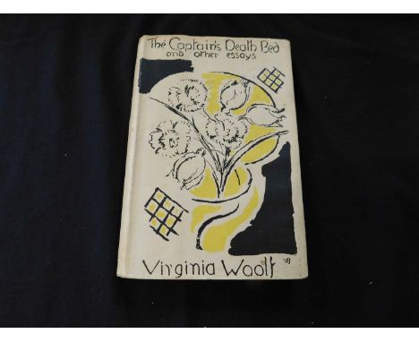 VIRGINIA WOOLF: THE CAPTAIN'S DEATH BED AND OTHER ESSAYS, London, The Hogarth Press, 1953 first edition, original cloth d/w (