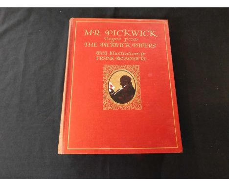 CHARLES DICKENS: MR PICKWICK, ill Frank Reynolds, London, Hodder &amp; Stoughton [1910], first edition, 25 tipped in coloured