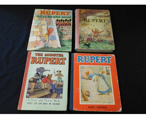 THE ADVENTURES OF RUPERT [1939] ANNUAL, contemporary inscription on this book belongs to panel, page 57 damaged at bottom lef