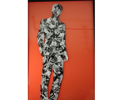 † Vincent Poole, photomontage, 'Shaken', 2008.  H.205 W.125cm. 