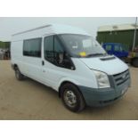 Ford Transit 115 T350 Turbo Diesel Crew Cab Panel Van