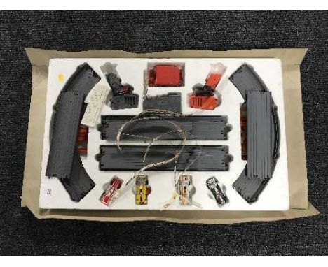 An unboxed Scalextric set