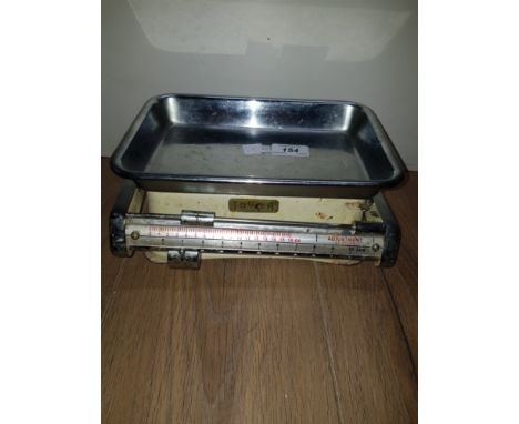 A VINTAGE SET OF TOWER SURGICAL SCALES