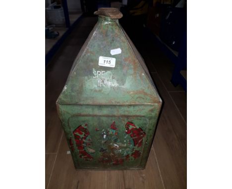 LARGE VINTAGE FUEL CAN