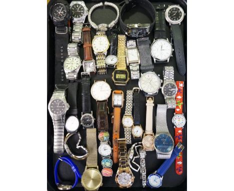 SELECTION OF LADIES OF GENTLEMAN'S WRISTWATCHES
including Skagen, DKNY, G-Shock, Sekonda, Casio, Certina, Next, Daniel Wellin