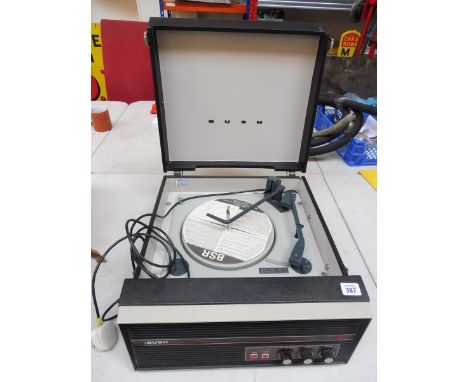 A 1960s Bush record player, untested.