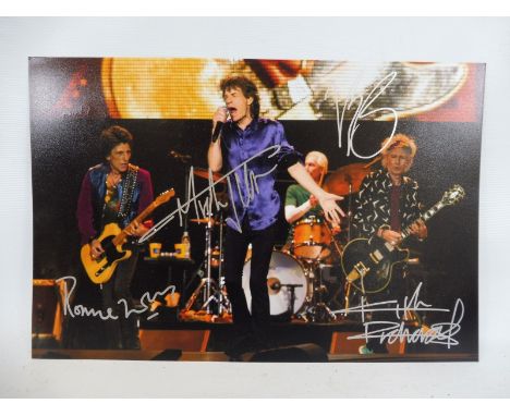 A picture of The Rolling Stones, 25th November 2012 at the 02 London, tickets for this concert cost £1,000 and it was billed 