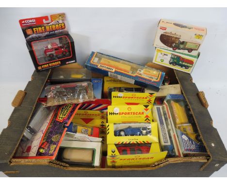 A collection of boxed commercial vehicles to include Solido, Corgi etc.