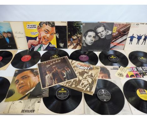 A quantity of 1960s LPs, to include six Beatles, early releases, Rolling Stones, Small Faces, 14 in total, various conditions