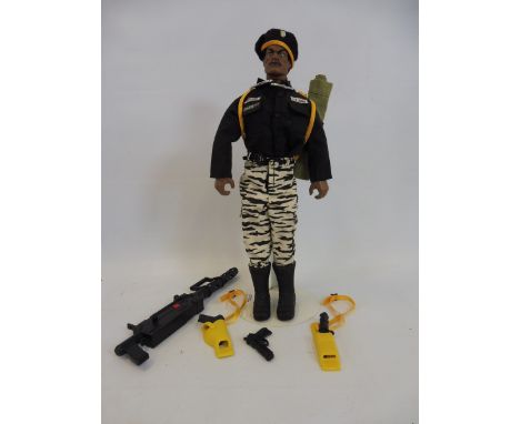 A later issue GI Joe Stalker Action Man figure.