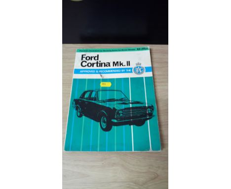 FORD CORTINA MK 2 MANUAL BOOK & 1 OTHER