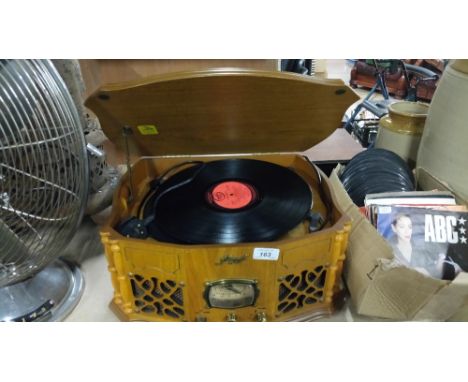 CHRONOGRAPH RECORD PLAYER & RECORDS