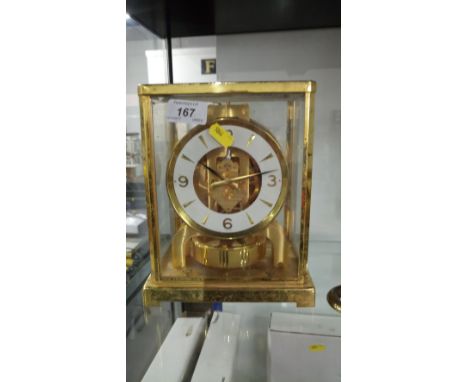 JAHGER / LA COULTRE ATMOS SKELETON CLOCK