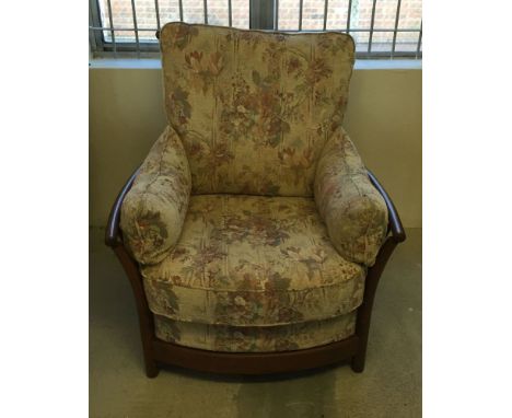 An Ercol armchair - Renaissance design.