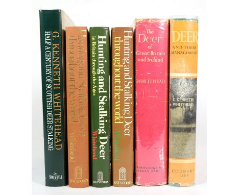 Deer Interest: Whitehead. G. Kenneth, ''Hunting &amp; Deer Stalking throughout the World'', hardback copy, 1982, ''Hunting &a