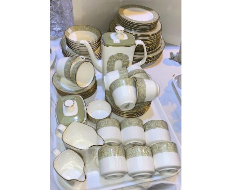 A "Sonnet" dinner and tea service by Royal Doulton, 65 pieces approx 