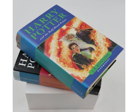Harry Potter and the Deathly Hallows, and Harry Potter and the Half Blood Prince, both first editions. UK P&amp;P Group 2 (£2