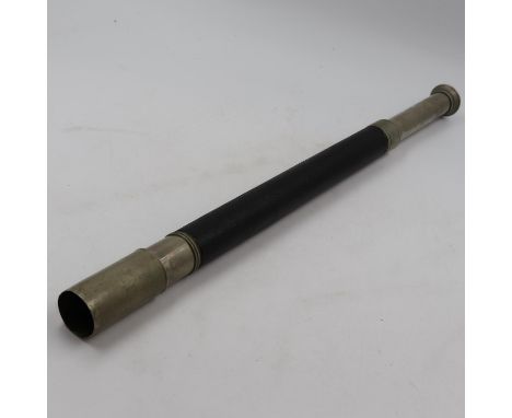 Single draw military telescope by T. Cooke &amp; Sons London with crows foot and N218 stamp. Not available for in-house P&amp