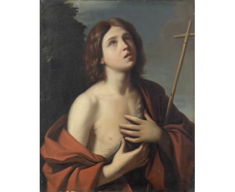 After Giovanni Francesco Barbieri, called il Guercino, 19th CenturySaint John the Baptist oil on canvas, unlined74.5 x 60.7cm