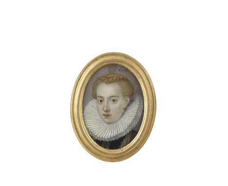 German SchoolPortrait of Magdalena Fugger, Gräfin von Helfenstein inscribed with date 'Ao. 1590' (upper right) and bears insc