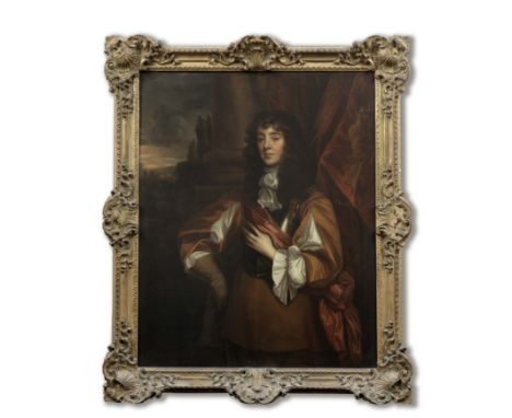 Follower of Willem Wissing (Amsterdam 1656-1687 Burghley)Portrait of a gentleman, said to be the Duke of Monmouth, three-quar