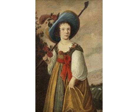 Follower of Jacob Gerritsz. Cuyp (Dordrecht 1594-circa 1651)Portrait of a girl, traditionally identified as Miss Elizabeth Mo