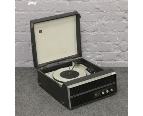 A vintage Bush portable record player.