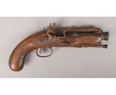 18 New Vintage BLUNDERBUSS Flintlock REPLICA Pistol GUN Mini Rifle 18th  Century