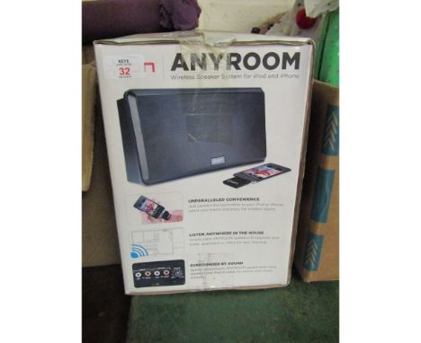 BOXED ANY ROOM WIRELESS SPEAKER 