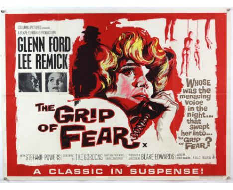 10 British Quad film posters, The Grip of Fear, Seven Women For Satan, The Boston Strangler, The Toolbox Murders, Werewolf Wo