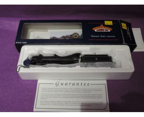 A Bachmann 00 gauge 2-6-0 loco &amp; tender, 31813, boxed 32-151