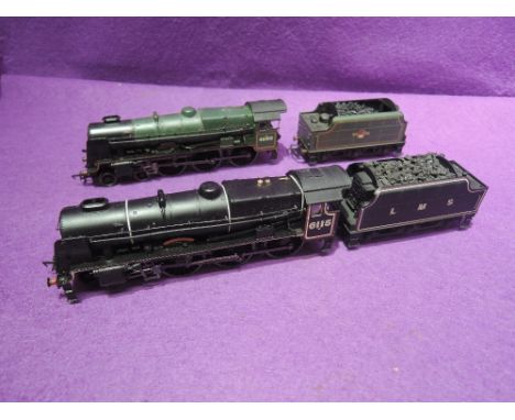 Two Bachmann 00 gauge 4-6-0 loco's &amp; tenders, Royal Scot 46100 and Scots Guardsman 6115