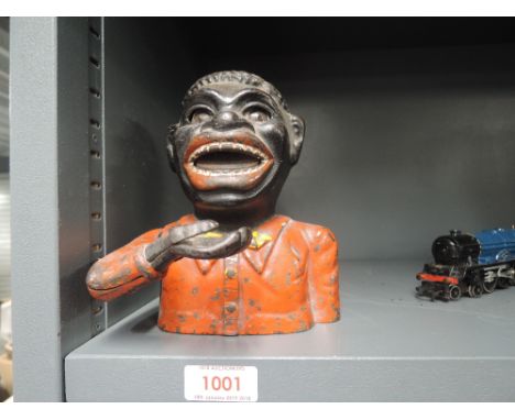 A vintage ethnic money bank