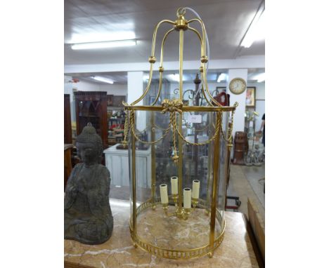 A Neo-classical style ormolu lantern