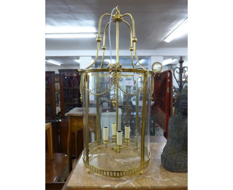 A Neo-classical style ormolu lantern