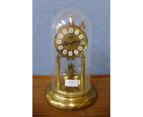 A German Haller anniversary clock