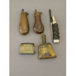 5 verschiedene Pulverflaschen