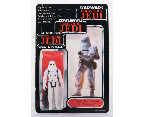 Palitoy General Mills Star Wars Return of The Jedi Tri Logo Imperial Stormtrooper (Hoth Battle Gear) Vintage Original Carded 