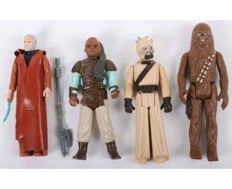 Scarce Loose Star Wars Sand People Tusken Raider with Hollowed Face Tubes, dark brown hands, belt and chest straps @G.M.F.G. 