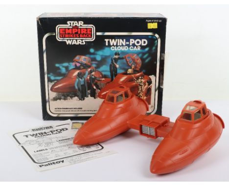Palitoy Vintage Boxed Star Wars The Empire Strikes Back Twin-Pod Cloud Car, Cat No. 33360, in excellent original condition, w