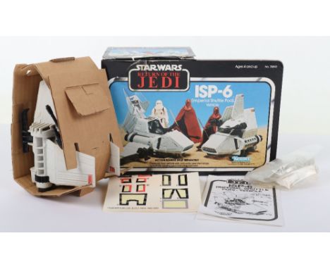 Vintage Boxed Kenner Star Wars Return of The Jedi ISP 6 Imperial Shuttle Pod, Cat.No.70890 , manually operated wings with aut