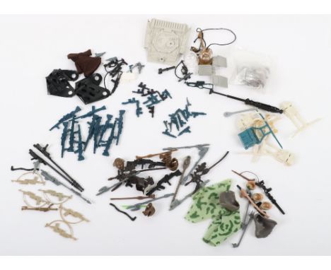 A Quantity of Kenner/Palitoy original Star Wars weapons and accessories, including: 3 x blue/black Rebel blaster, black Rebel