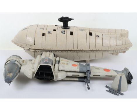 Vintage Kenner Star Wars Rebel Transporter Vehicle, in good original unboxed condition, complete with all decals, cannons and