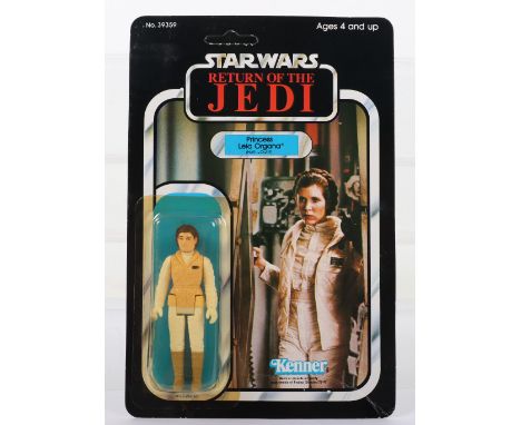 Kenner Star Wars Return of The Jedi Princess Leia Organa Vintage Original Carded Figure, 3 ¾ inches mint, factory sealed bubb