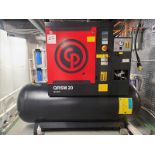 Chicago Pneumatic Rotary Screw Air Compressor, model QRSM20HPDTM120, S/N ITJ320222, 20 hp, 575