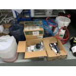 Lot of Rain Bird Couplers, Valves and Piping
