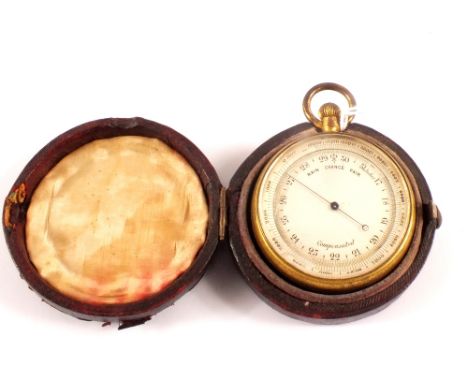A 19th Century pocket compensated barometer