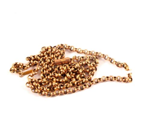 A 9ct gold chain clasp (as found)